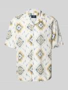 MCNEAL Freizeithemd aus Viskose-Leinen-Mix in Offwhite, Größe XL