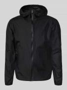 BOSS Green Regular Fit Jacke aus leichtem Ripstop Gewebe in Black, Grö...