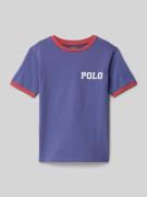 Polo Ralph Lauren Teens T-Shirt mit Label-Stitching in Marine, Größe X...