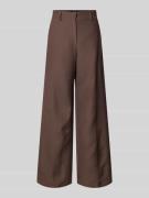 Weekend Max Mara Wide Leg Stoffhose mit Baumwolle Modell 'BALLO' in Du...
