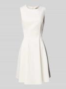 Rinascimento Cocktailkleid mit Rundhalsausschnitt in Weiss, Größe M