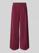 Rich & Royal Sweatpants mit elastischem Bund in Bordeaux, Größe S