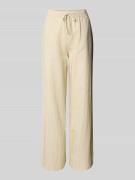 Mustang Stoffhose aus Baumwoll-Leinen-Mix Modell 'Tuscaloosa' in Beige...