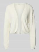 Tom Tailor Denim Regular Fit Cardigan ohne Verschluss in Offwhite, Grö...