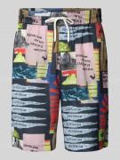 Scotch & Soda Shorts mit elastischem Bund in Marine, Größe L