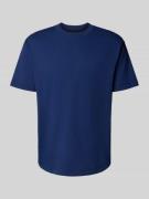 Marc O'Polo Relaxed Fit T-Shirt aus reiner Baumwolle in Royal, Größe L