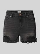 Only Regular Fit Jeansshorts aus reiner Baumwolle Modell 'PACY' in Bla...