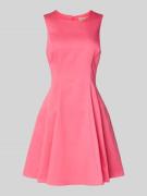 Rinascimento Cocktailkleid mit Rundhalsausschnitt in Pink, Größe M