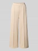 ZABAIONE Stoffhose mit französischen Eingrifftaschen in Beige, Größe L