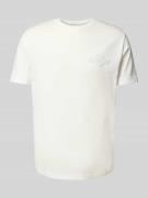 Gant Regular Fit T-Shirt mit Label-Stitching und Rundhalsausschnitt in...