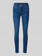 Liu Jo White Skinny Fit Jeans mit Gesäßtaschen in Dunkelblau, Größe 26