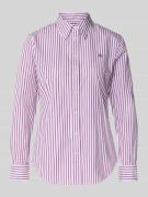 Lauren Ralph Lauren Slim Fit Hemdbluse mit Logo-Stitching Modell 'Jame...