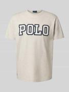 Polo Ralph Lauren Classic Fit T-Shirt mit Label-Stitching in Hellgrau ...