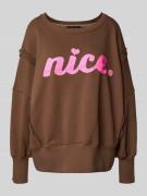 miss goodlife Sweatshirt mit Statement-Print und Rundhalsausschnitt in...