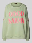 miss goodlife Oversized Sweatshirt mit Statement-Print in Hellgruen, G...