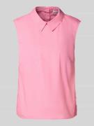 Marc O'Polo Denim Regular Fit Blusentop mit Hemdblusenkragen in Pink, ...