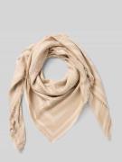 Tommy Hilfiger Tuch mit Monogramm-Muster in Beige, Größe 1