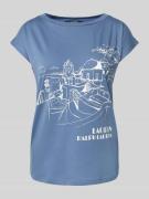 Lauren Ralph Lauren T-Shirt mit Label-Print Modell 'GRIETA' in Hellbla...