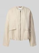 Pepe Jeans Relaxed Fit Blouson aus Leinen-Baumwoll-Mix Modell 'SONIA' ...