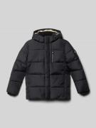 Calvin Klein Jeans Steppjacke mit Reißverschlusstasche in Black, Größe...