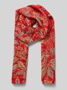 Lauren Ralph Lauren Seidenschal mit Label-Schriftzug in Orange, Größe ...