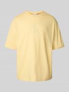 Calvin Klein Jeans T-Shirt mit Label-Stitching in GELB, Größe L
