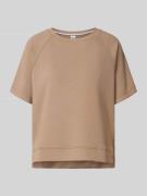 Brax Sweatshirt mit 1/2-Arm Modell 'BAILEE' in Taupe, Größe 36