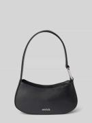 HUGO Handtasche mit Label-Applikation Modell 'Terrah_Hobo' in Black, G...