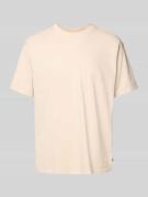 Levi's® T-Shirt mit Label-Stitching in Beige, Größe L