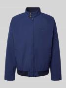 Levi's® Jacke mit Stehkragen und Label-Patch in Marine, Größe L