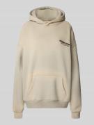 ANOTHER COTTON LAB Oversized Hoodie mit Kapuze in Hellgrau, Größe L