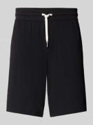 Tommy Hilfiger Regular Fit Lounge Shorts aus Baumwoll-Mix in Black, Gr...
