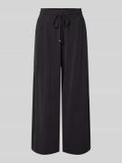 Christian Berg Woman Hose aus Modal-Mix mit elastischem Bund in Black,...