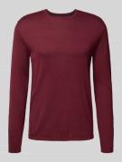 Christian Berg Men Regular Fit Pullover aus reiner Baumwolle in Strick...