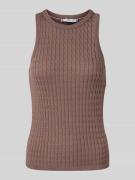 Tommy Hilfiger Slim Fit Pullunder aus reiner Baumwolle in Hellbraun, G...