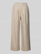 Jake*s Collection Straight Leg Stoffhose mit elastischem Bund in Kitt,...