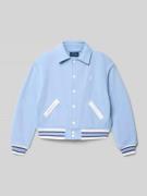 Polo Ralph Lauren Teens College-Jacke mit Umlegekragen und Label-Stitc...