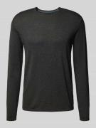 Christian Berg Men Regular Fit Pullover aus reiner Baumwolle in Strick...