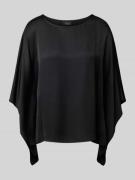 s.Oliver BLACK LABEL Loose Fit Blusenshirt im Tunika-Look in Black, Gr...