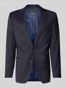 DIGEL Modern Fit 2-Knopf-Sakko aus Schurwoll-Mix in Black, Größe 52