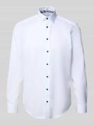 Christian Berg Men Regular Fit Business-Hemd aus reiner Baumwolle mit ...