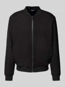 JOOP! Collection Sweatjacke mit Eingrifftaschen in Black, Größe L