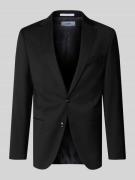 DIGEL Slim Fit 2-Knopf-Sakko Modell 'Alesso' in Black, Größe 102