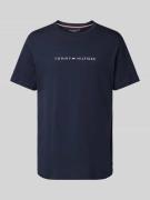 Tommy Hilfiger T-Shirt mit Rundhalsausschnitt in Dunkelblau, Größe S