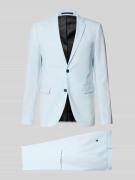 Lindbergh Slim Fit Anzug mit 2-Knopf-Sakko in Hellblau, Größe 54