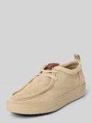 Tommy Hilfiger Loafer aus echtem Velours-Leder in Beige, Größe 42