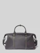 VALENTINO BAGS Weekender mit Label-Detail in Mittelgrau, Größe 1