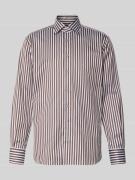 ETERNA Modern Fit Business-Hemd mit Kentkragen in Cognac, Größe 43