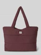 MSCH Copenhagen Shopper in Stepp-Optik mit Logo-Patch Modell 'Sasja' i...