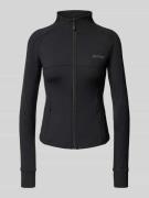 Guess Activewear Sweatjacke mit Reißverschluss Modell 'MARGOT' in Blac...